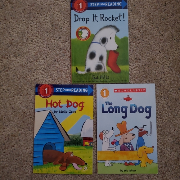 Three Early Reading Books Theme Dogs - Picture 1 of 2